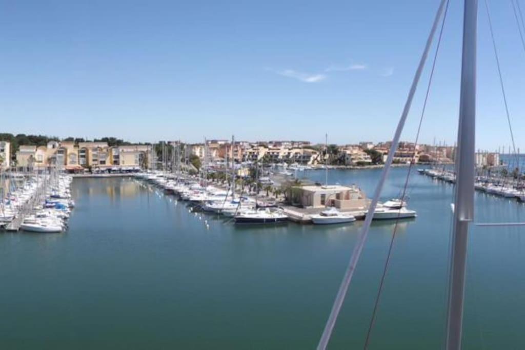 Gruissan Vue Imprenable Apartment Bagian luar foto